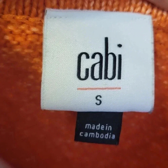 Cabi Harvest Pullover Mix Pattern Knit Boxy Fit Crewneck Sweater(S) - Picture 8 of 10